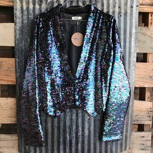 Sequin Blazer